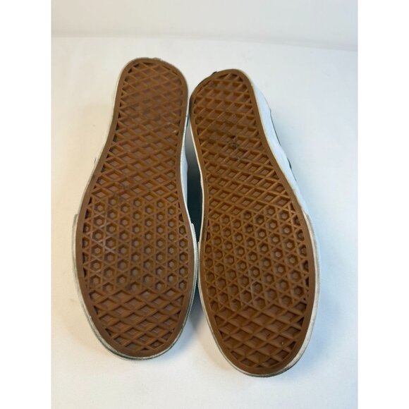 Vans Classic Size W9 M6.5 Leopard Print Slip-On Sneaker Comfort Shoe - Picture 10 of 14